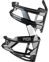 Elite prism left bottle cage | black red glossy