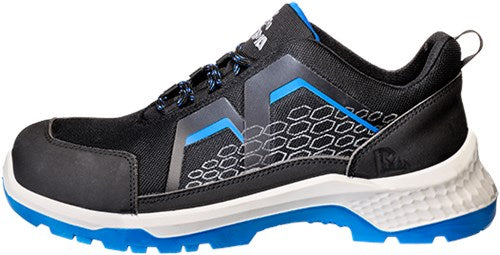 Emma safety footwear emma werkschoen crossforce fly d laag s3 | zwart blauw | maat 45 - 8715316153860