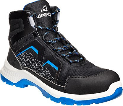 Emma safety footwear emma werkschoen crossforce fly xd hoog s3 | zwart blauw | maat 44 - 8715316154300