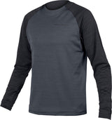 Endura singletrack fleece - mtb long sleeve jersey | l