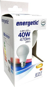 Enzo energetic led gls e27 4,8-40w 2700k mat - 2710300