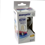 Enzo energetic led gls e27 7,2-60w 2700k filament helder dimbaar - 2720331