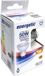 Enzo energetic led spot gu10 4,7-50w 2700k dimbaar - 2730120