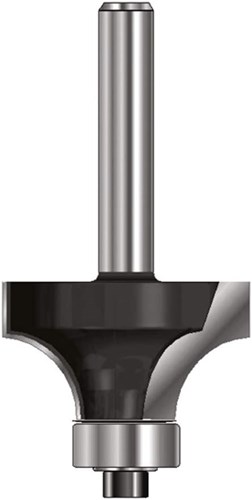 Ent afrondfrees hm r10 met lager, kolf 8mm - 7914296