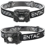 Enzo entac led hoofdlamp zoom 5w aluminium zwart oplaadbaar - 5700315