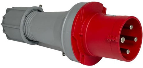 Enzo cee 4p 63a 400v stekker rood - 6315167