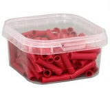 Enzo kabelschoen vlaksteker female rood 6.3x0.8mm - 4433020
