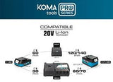 Koma tools accu excentrische schuurmachine | 20v | zonder accu - 6490152