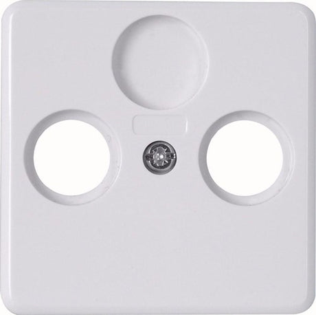 Enzo kopp hk02 wit afdekraam voor coax 4621040