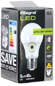 Enzo led gls lamp met sensor 4,8 watt - led0500