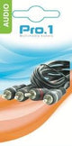 Enzo pro-1 audio 2 tulp male -> 2 tulp male 2,5 meter 9206025