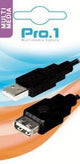 Enzo pro-1 usb kabel a-male -> a-female 1,8 meter 9280220