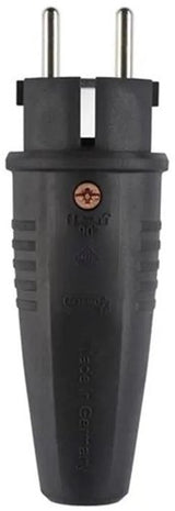 Enzo randaarde stekker | volrubber abl | - 6141240