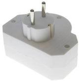 Enzo stekeradapter 2xeuro 1x ra plus schakelaar 6140895
