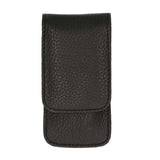 Erbe solingen 3-delige manicure etui met drukknoopsluiting zwart (erbe9018)
