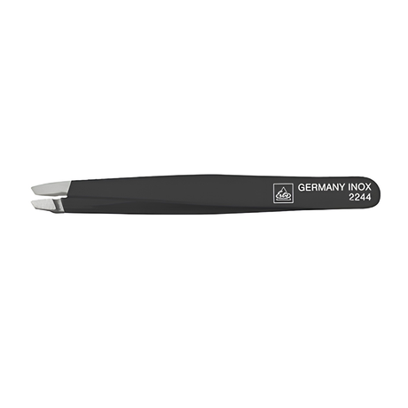 Erbe solingen pincet zwart ss 9,5cm (erbe92244)