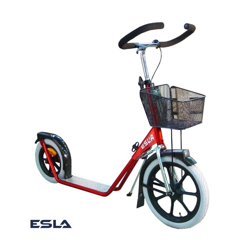 Esla Scooter 4100 Red + Malý košík