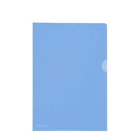 Esselte zichtmap a4 blauw 100 stuks
