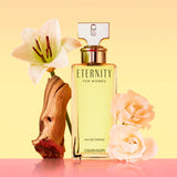 Calvin klein eau de parfum spray eternity woman 50ml dames