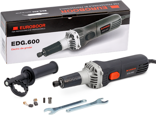 Euroboor edg.600 rechte slijper met variable toerental - edg.600