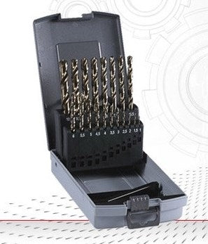 Euroboor tds.100 spiraalborenset ø 1 -10 mm, oplopend per 0,5 mm - tds.100