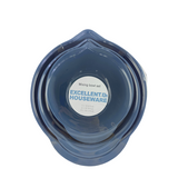 Ngk excellent houseware meom set blauw 3-delig