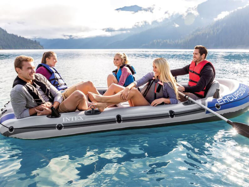 Intex Excursion 5 inflatable boat