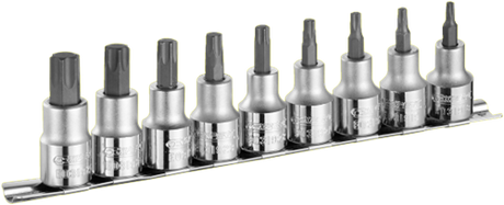 Expert by facom schroevendraaierdoppenset torx® 1 2 | 9-delig | e032936 - e032936