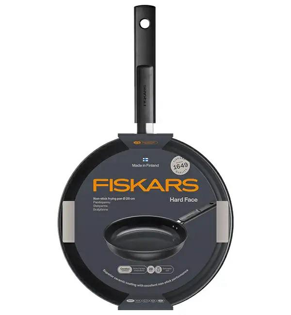 Fiskars pan 28 cm met niet-aanhangend hard gezicht