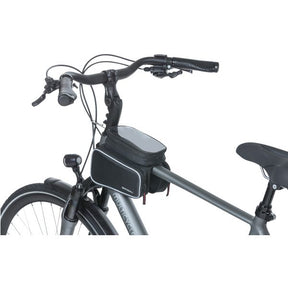 Basil Sport Design frametas dubbel M zwart