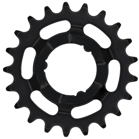 KMC Tandwiel 21T Zwart - KMC Tandwiel 21T Zwart