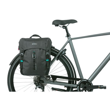 Basil enkele tas discovery 365d l mik 20l 15 x 23 x 35 cm - zwart