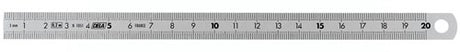 Facom flexibele rvs-linialen - dubbelzijdig 150 mm - dela.1051.150