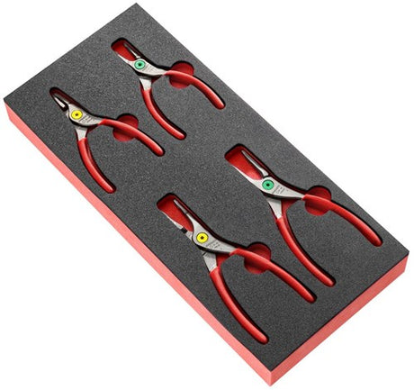 Facom module met 4 borgveertangen - modm.pcsn