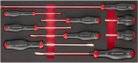 Facom module van foam met 9 protwist® schroevendraaiers - modm.at4pb