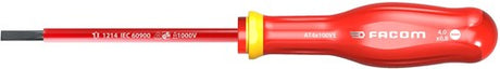 Facom schroevendraaier protwist sleuf 4x100 geïsoleerd 1000v - at4x100ve - at4x100ve
