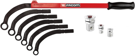 Facom set van 6 riemspanner sleutels - dt.twa - dt.twa