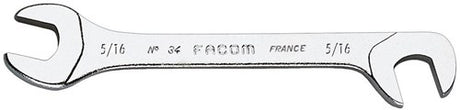 Facom steeksleutel micromechanica, bek 15° en 75° gebogen 13 32' - 34.13 32