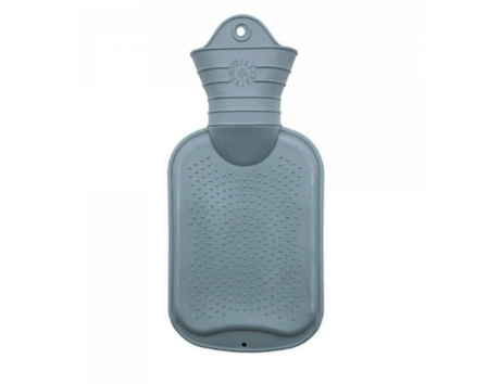 Fairzone natuurrubber warmwater kruik - fsc - 0.7l - grijs
