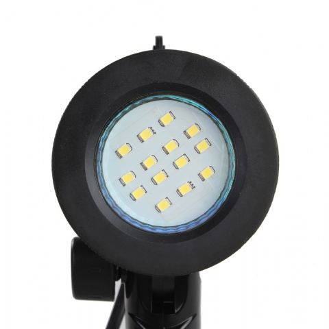 Falcon Eyes Lamp Holder med 4W LED -lampe og stativ