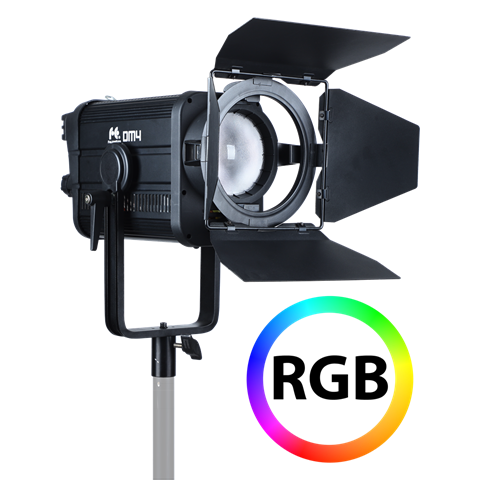 Falcon Eyes RGB LED Fresnel Spot Dimmable DM4 400W