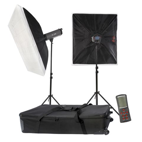 Falcon Eyes Studioflitsset TFK-2900L met LCD Scherm