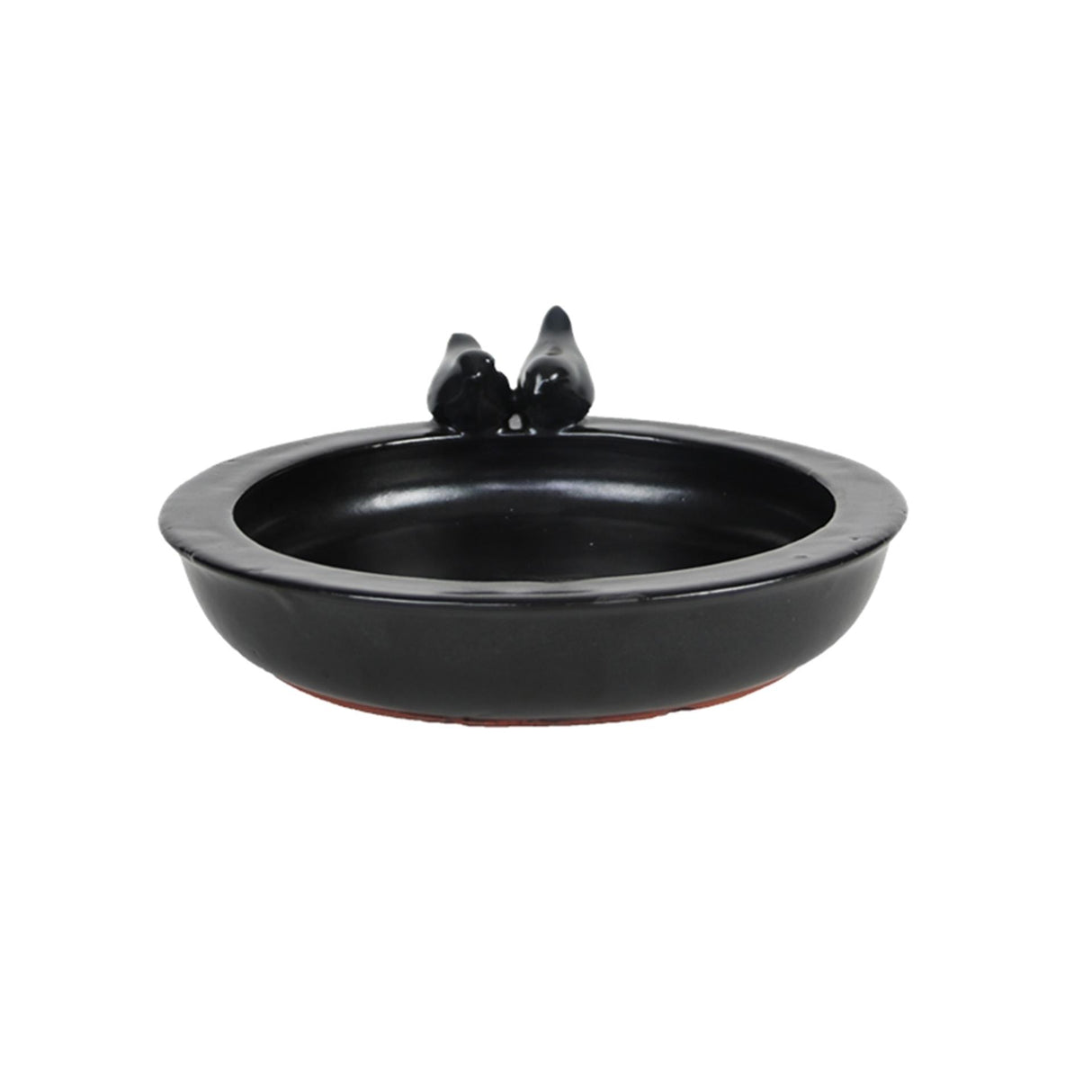 Esschert design vogelbad keramiek rond grijs
