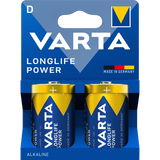 Varta batterie longlife power - high energy battery mono 2-piece blis longlife