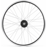Shimano achterwiel 28 aluminium zac 2000 velg zwart zilver - sg-c6001-8r nexus 8 naaf en rvs spaken