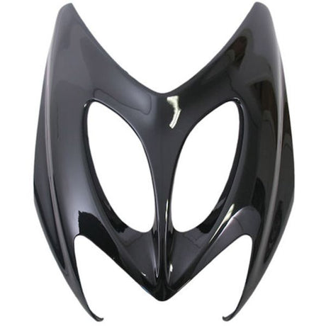 Edge voorfront boven yamaha aerox bj. 2014 zwart metallic