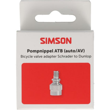 Simson pompnippel auto ventiel