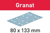 Festool accessoires granat stf 80x133 p80 gr 10 schuurstroken | 497128