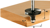 Festool accessoires hw s8 d31,7 r9,5 kl afrondfrees | 491015