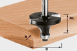 Festool accessoires hw s8 d31,7 r9,5 kl afrondfrees | 491015